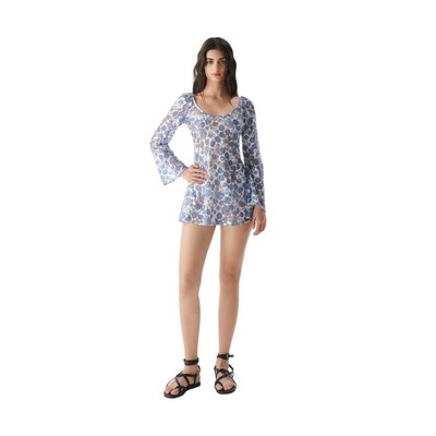 làminapparel - FLORAL LACE MINI DRESS