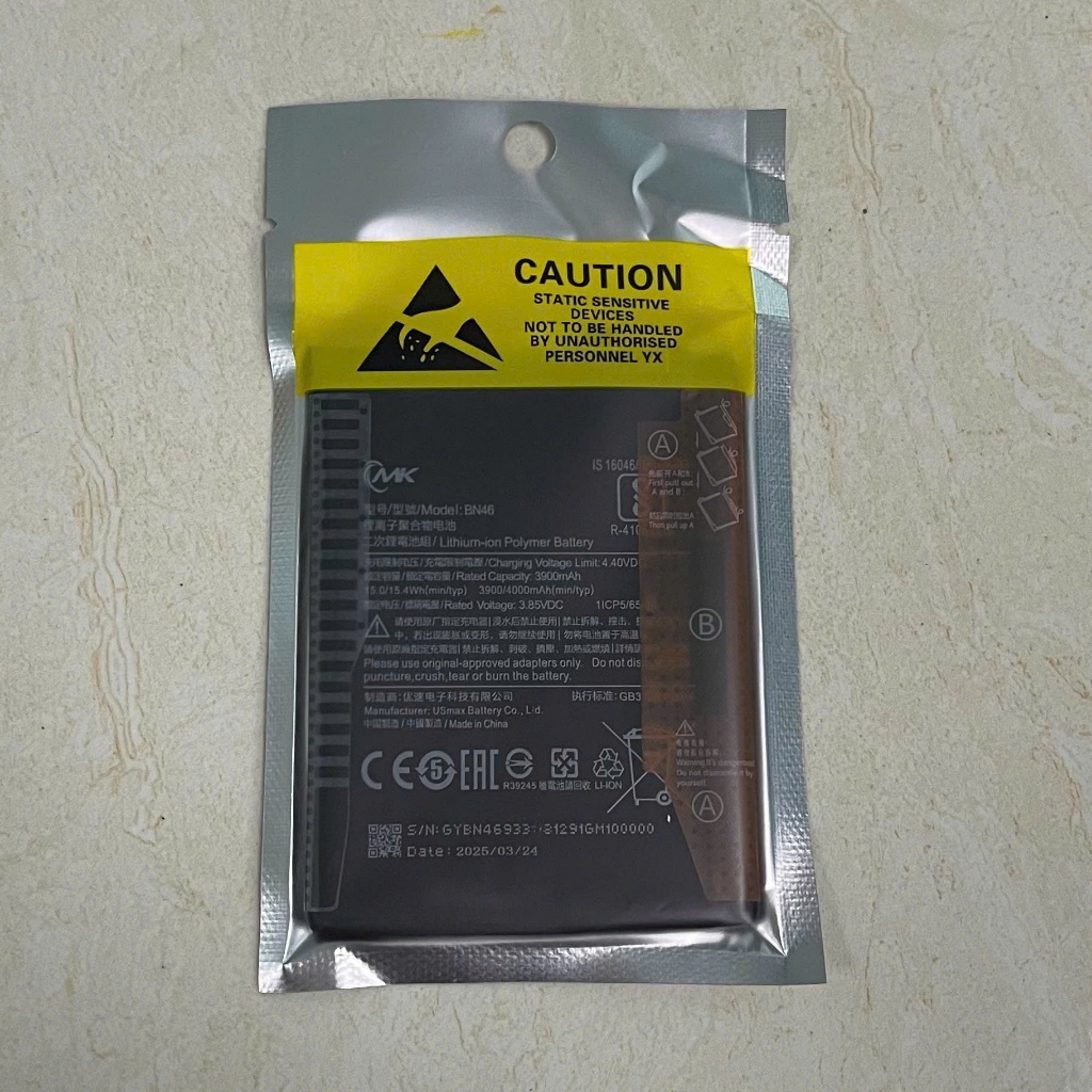 pin xiaomi Redmi note 8 / Redmi 7 model BN46 lắp chung