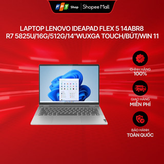 Laptop Lenovo IdeaPad Flex 5 14ABR8 R7 5825U/16G/512G/14"WUXGA Touch/Bút/Win 11