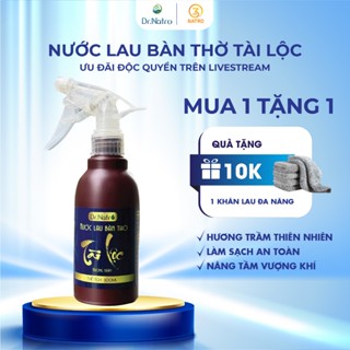 Dr Natro nước lau bàn thờ tài lộc tẩy uể mang lại vượng khí cho gia chủ - em3natro