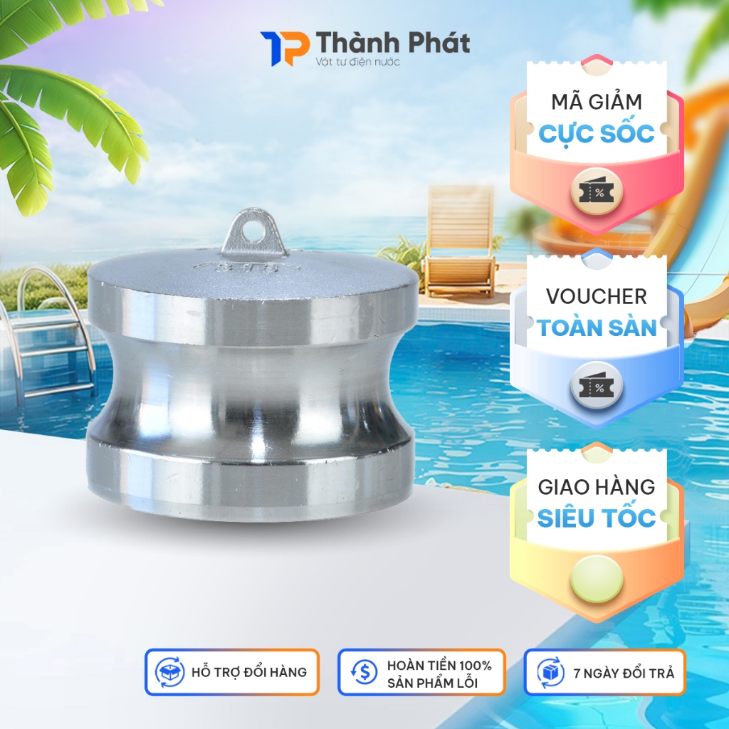 khớp nối nhanh loại DP - Camlock type inox 304 DN65-DN80