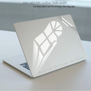 PPF trong suốt dán Laptop chống xước chống bám vân tay có cắt theo mã máy