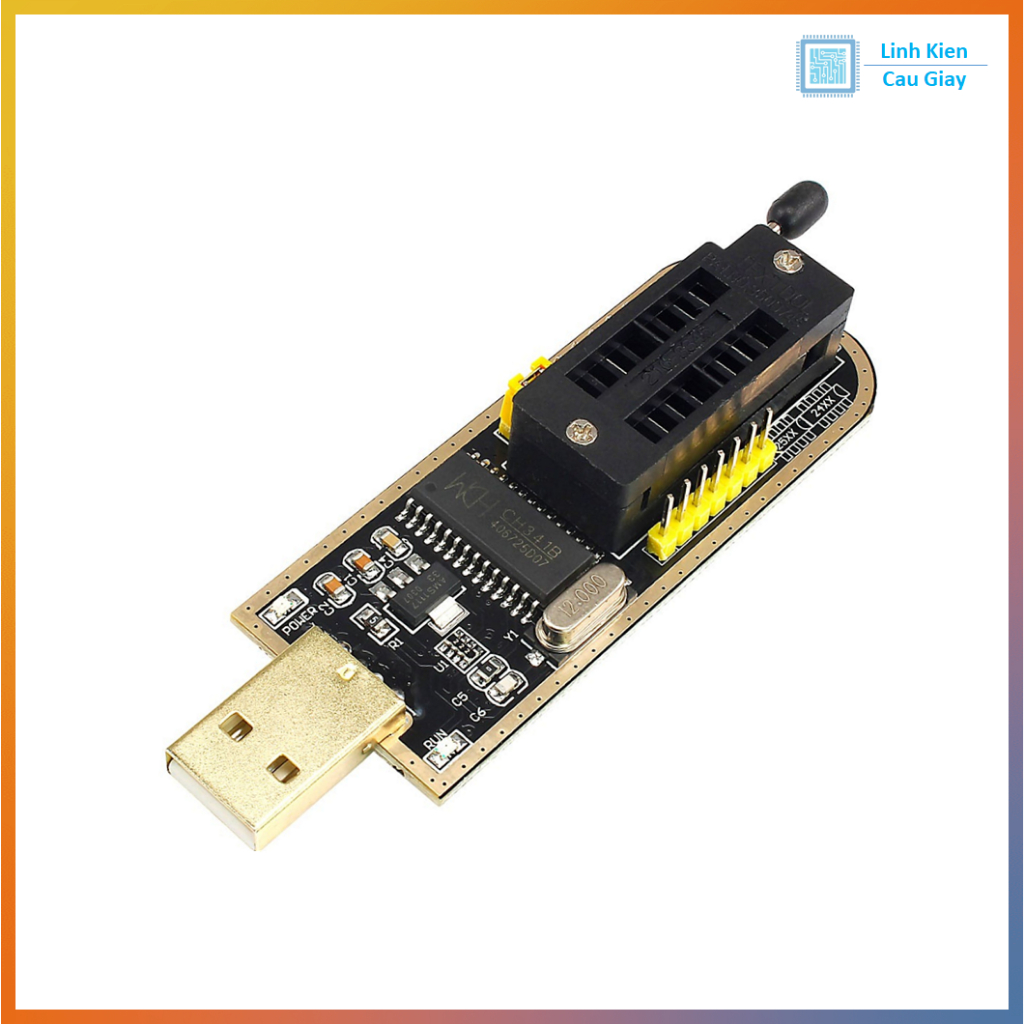 Mạch Nạp CH341A USB – Lập Trình EEPROM 24xx & SPI Flash 25xx