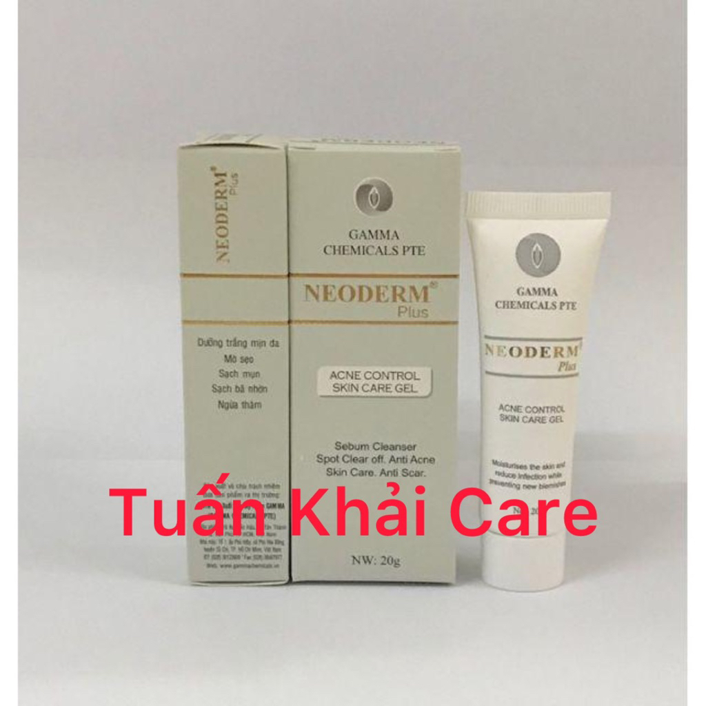 NEODERM PLUS – Kem dưỡng trắng mịn da, mờ sẹo, sạch mụn, ngừa thâm