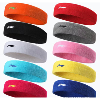 🆘CHÍNH HÃNG🆘Băng đô thể thao Li-ning, Băng đô băng chặn tay Li-ning cao cấp, chất liệu thấm hút mồ hôi chống trơn trượt