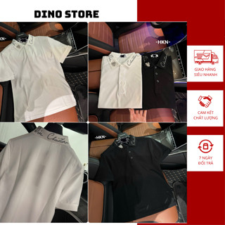  Áo Polo Nam Đì O Logo Ong Thêu Cổ Áo Siêu Sang - Áo Thun Nam Cổ Bẻ Đì Ô Logo Thêu Cao Cấp 