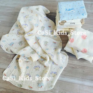 Khăn Tắm Quấn Đa Năng Cho Bé Vải Xô Muslin 2 Lớp Cao Cấp 70x90cm CaSi
