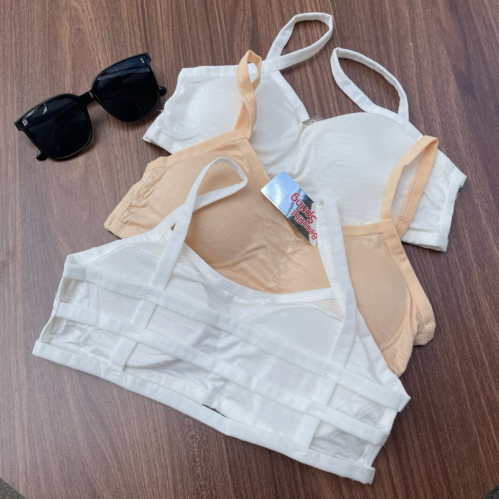 Comb3 áo lá học sinh ,ao la chất đẹp lắm nha có mút định hình