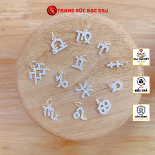  Mặt Dây Chuyền Bạc 925 Thiết Kế 12 Cung Hoàng Đạo - GSJ - P0400901 