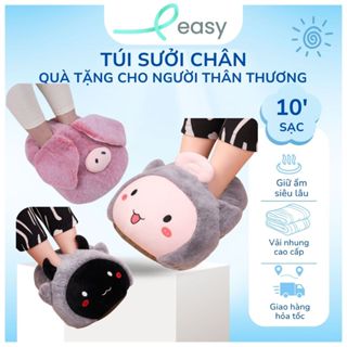 Túi sưởi chân sạc điện Easy, sưởi ấm chân tay thông minh cute, loại đẹp