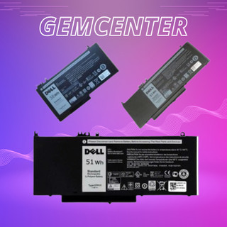 Pin Laptop DELL Latitude E5270 E5450 E5550 E5470 E5570, Precision 15 3510 6MT4T NGGX5 RYXXH ZIN 4 CELL PIN ZIN 100%