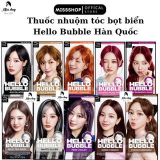 (ĐỘC QUYỀN - Bản giới hạn) Thuốc nhuộm tóc BỌT BIỂN BUBBLE FOAM