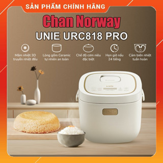 [CHÍNH HÃNG] Nồi Cơm Điện Lòng Gốm UNIE URC818 PRO - Dung Tích 1.8L - Bảo Hành 12 Tháng