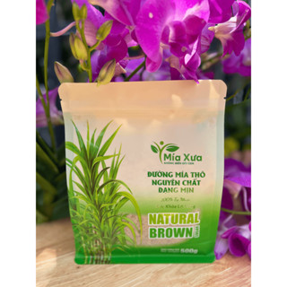 Đường Mía Thô Nguyên Chất tặng 1kg muối thô