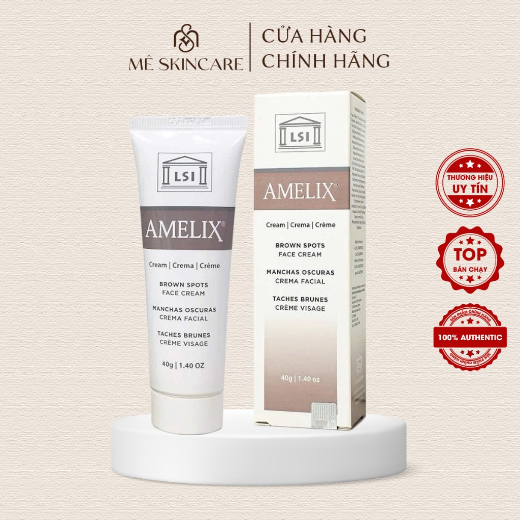 Kem Dưỡng Trắng, Mờ Thâm Nám LSI Amelix Face Cream 40g