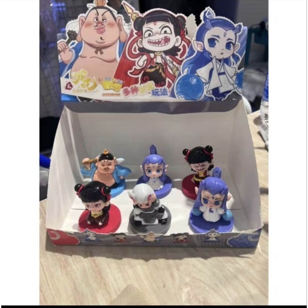 Xé hộp túi mù full 6h blind box Natra 2 ma đồng giáng thế, hộp quà đồ chơi trang trí, mô hình nhân v