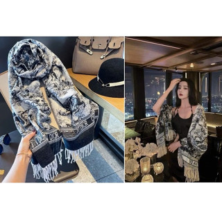  Khăn Dạ Quàng Cổ Cao Cấp – Sang Trọng & Mềm Mại,Khăn dạ họa tiết khăn choàng mùa đông 