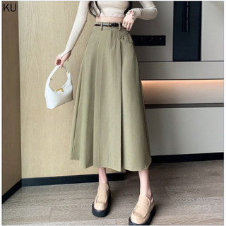 Chân váy xòe dáng dài phong cách Hàn Quốc basic  M188