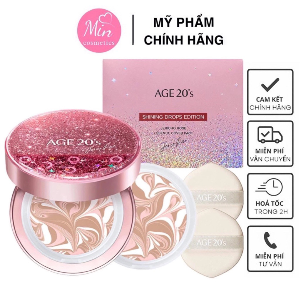 [Auth100%-Limited] Phấn tươi cushion AGE20 ra phiên bản limited