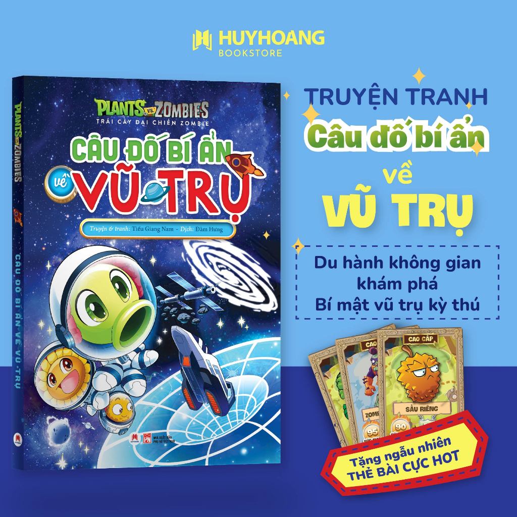 Sách Trái Cây Đại Chiến Zombie - Câu Đố Bí Ẩn Về Vũ Trụ, PvZ