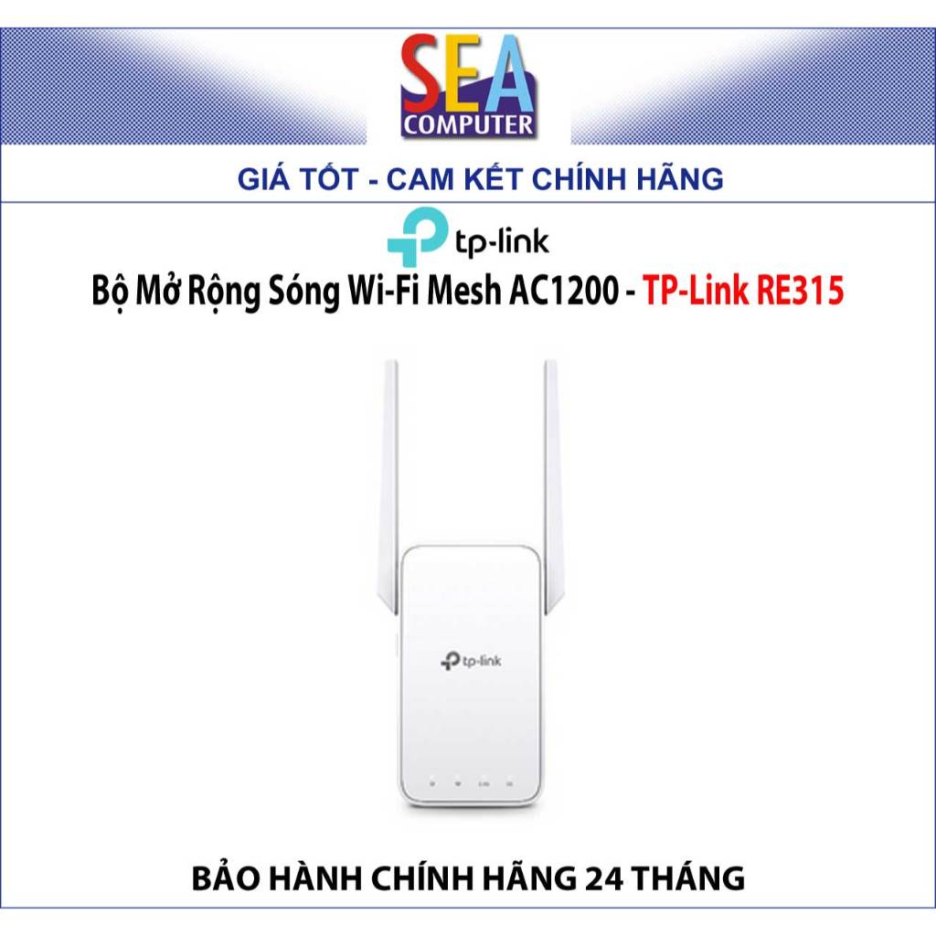 Bộ Mở Rộng Sóng Wi-Fi Mesh AC1200 - TP-Link RE315