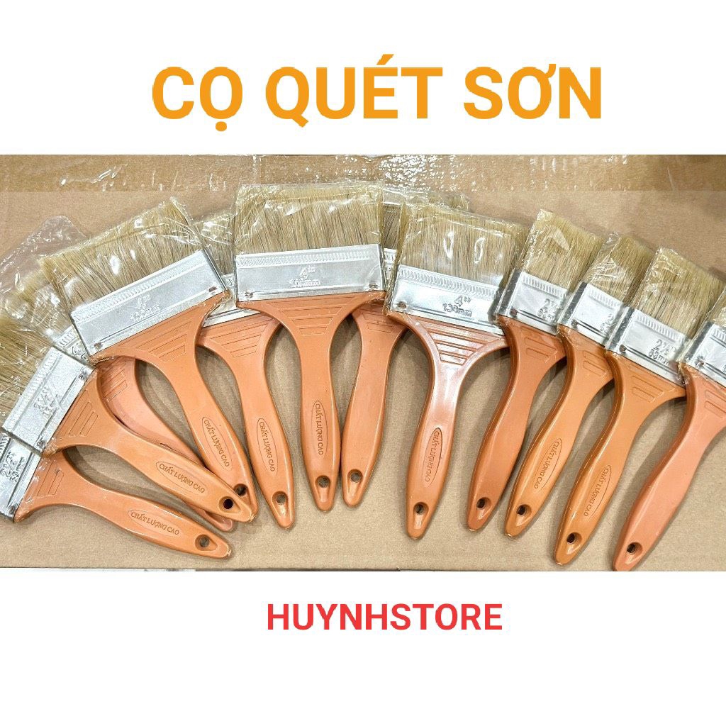 [12 cây] CỌ SƠN CÁN VÀNG (ĐỦ SIZE)
