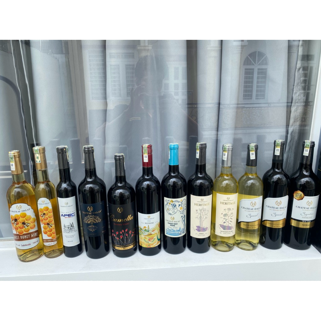 Rươu Vang Đà Lạt Chateau Dalat 750ml