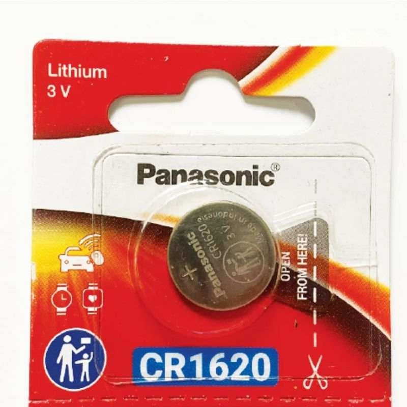 Pin remote khóa ô tô CR1620 Panasonic loại tốt (sản phẩm chính hãng)