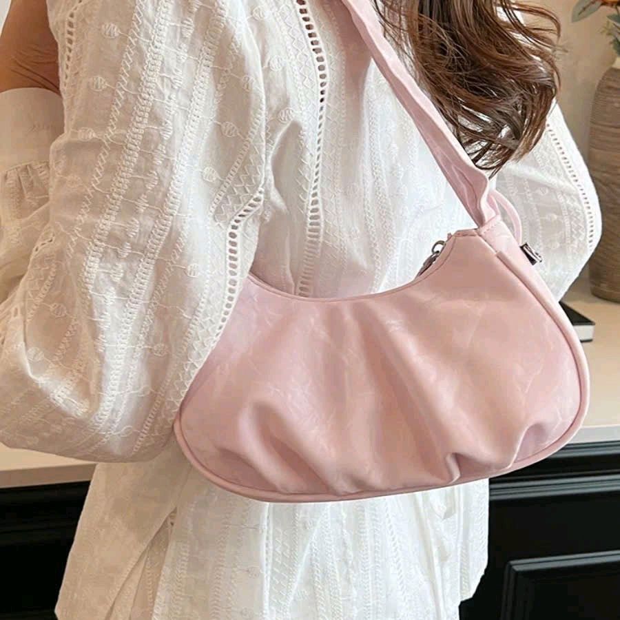 (Tặng Móc Gấu Trúc) Túi Xách Nữ Bèo Quai Rúm Đeo Chéo Đeo Vai Dễ Thương CUN313 | BigBuy360 - bigbuy360.vn