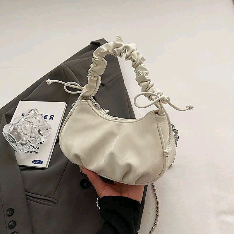 (Tặng Móc Gấu Trúc) Túi Xách Nữ Bèo Quai Rúm Đeo Chéo Đeo Vai Dễ Thương CUN313 | BigBuy360 - bigbuy360.vn