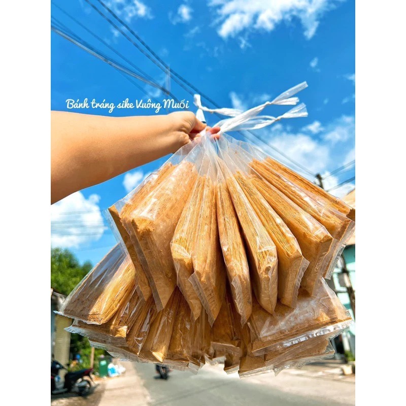Set Bánh Tráng Xì Ke Muối Nhuyễn Xì ke Khô