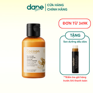  Sữa rửa mặt nghệ Cocoon 140ml - Giúp da sáng mịn rạng rỡ 