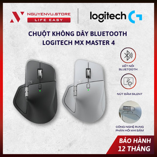   SẴN HÀNG   CHÍNH HÃNG  Chuột Không Dây Bluetooth Logitech MX Master 4 -  BẢO HÀNH 12 THÁNG  