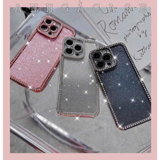 ốp lưng iphone VIỀN ĐÁ NHŨ BLING TRƠN7plus/8plus/x/xsm/11/11promax /12prm/13/13prm/14pro/14prm Anh gà case