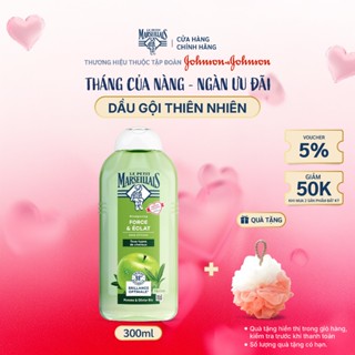 Dầu Gội Phục Hồi Tóc 98% Thiên Nhiên Le Petit Marseillais Chiết Xuất Táo & Oliu Hữu Cơ 300ml 1372