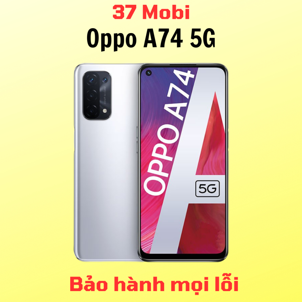 [Máy Cũ] Điện thoại Oppo A74 5G ram 8G 128G - Dimensity 720 màn IPS 90Hz
