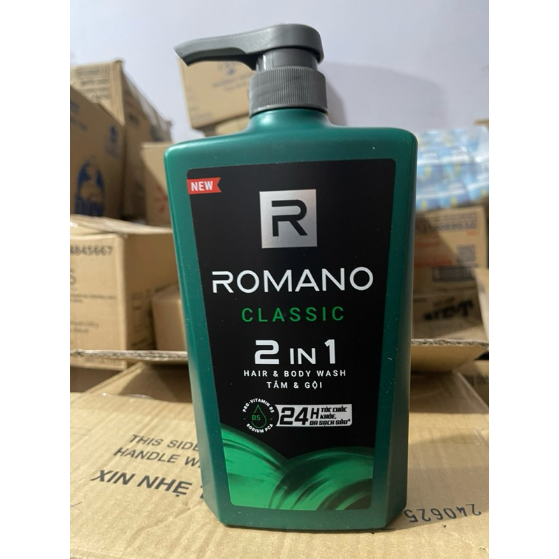 Tắm Gội Romano 650g.