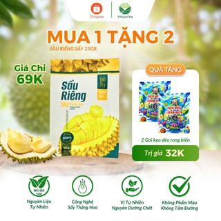   Mua 1 Được 3  Sầu riêng sấy thăng hoa thượng hạng 25gr - sấy nguyên múi 100% cơm sầu riêng 
