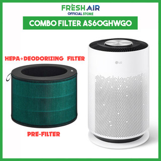 Bộ màng lọc Fresh Air cho LG AS60GHWG0, AS60GHBG0 và AS60GHBG0