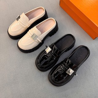  Sục Đốc Nữ Da Bóng Mũi Tròn Đế Cao 5cm Khoá Miu Dễ Đi Dễ Phối Đồ SDN16 TinTin 