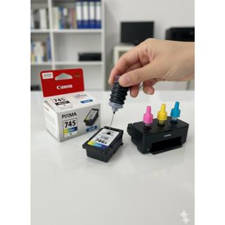 Mực máy in màu Canon Pixma 745s, 746s Cho TS207, TS307,TR4570S, TR4570, E3170, E400, E410, E460, E470, E480