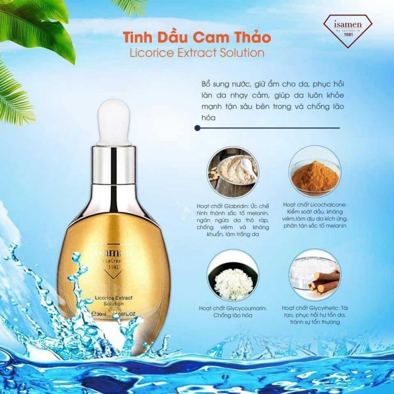 Tinh Dầu Cam Thảo Isamen-30ml