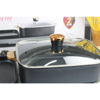 Bếp lẩu nướng đa năng Kalpen PP99, bếp nướng điện, nồi lẩu điện đa năng bếp nướng BBQ