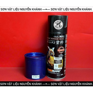 💙 Sơn xịt Samurai Kurobushi - Màu Xanh Tím Đậm Y3973 (Dark Blue Violet) – 400ml