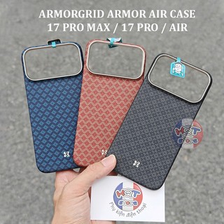  Ốp lưng sợi carbon BENKs ArmorGrid ArmorAir C1 Case cho IP 17 Pro Max   17 Pro   Air siêu mỏng nhẹ 