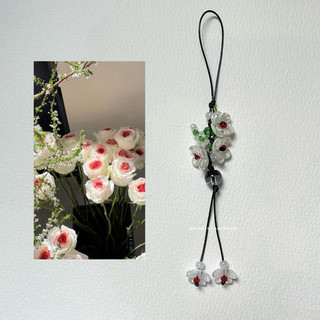 [Keychain] | Dây treo điện thoại/balo/túi xách bằng charm hạt acrylic / sứ / nhựa