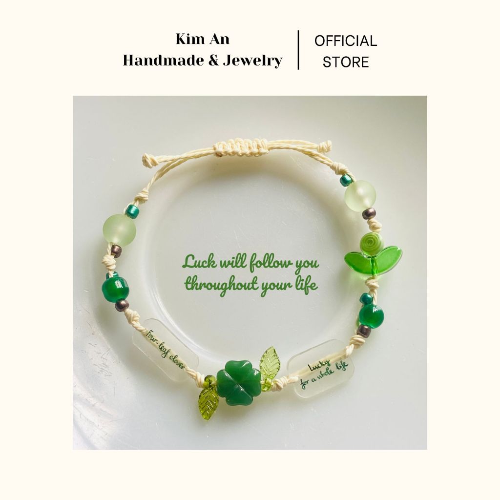 Lucky Four-leaf clover adjustable bracelets