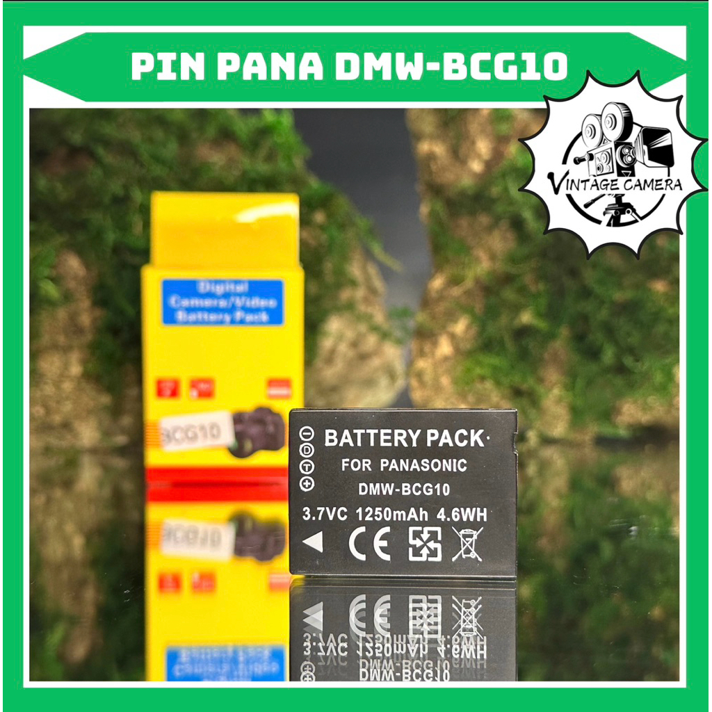 Pin Panasonic DMW-BCG10 ( pin thay thế dung lượng cao ) dùng cho TZ7, TZ10, TZ18, TZ20, TZ30, TZ35..