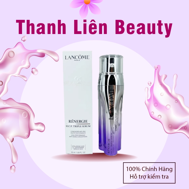 Tinh chất tươi 3 lõi chống lão hóa 𝖫𝖠𝖭𝖢𝖮𝖬𝖤 𝖱𝖤𝖭𝖤𝖱𝖦𝖨𝖤 𝖧.𝖢.𝖥 𝖳𝖱𝖨𝖯𝖫𝖤 𝖲𝖤𝖱𝖴𝖬 𝟧𝟢𝗆𝗅