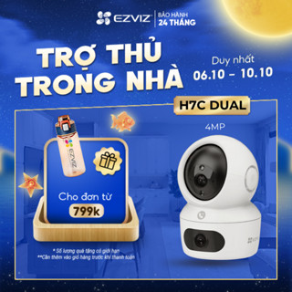 Camera WIFI EZVIZ H7C 4MP & 4MP Ống kính kép liên kết thông minh, Quay quét toàn diện, Đàm thoại 2 chiều